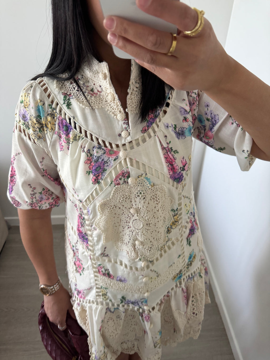 Robe Violette courte