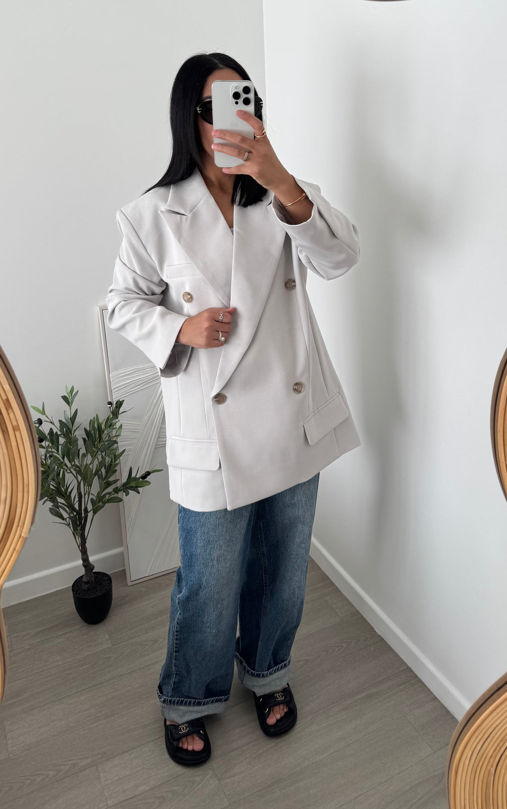 Blazer OVER gris