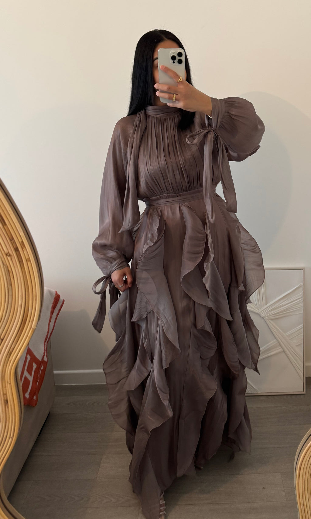 Robe ELSA taupe