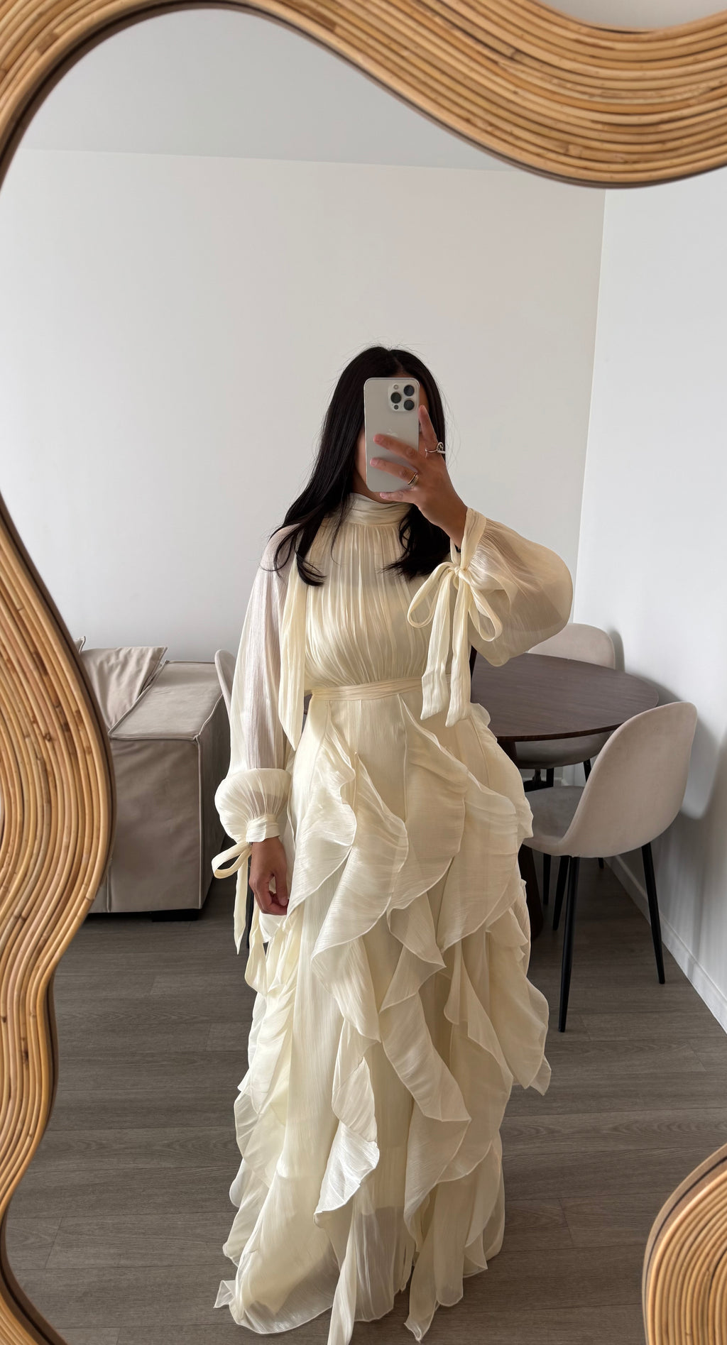 Robe ELSA crème