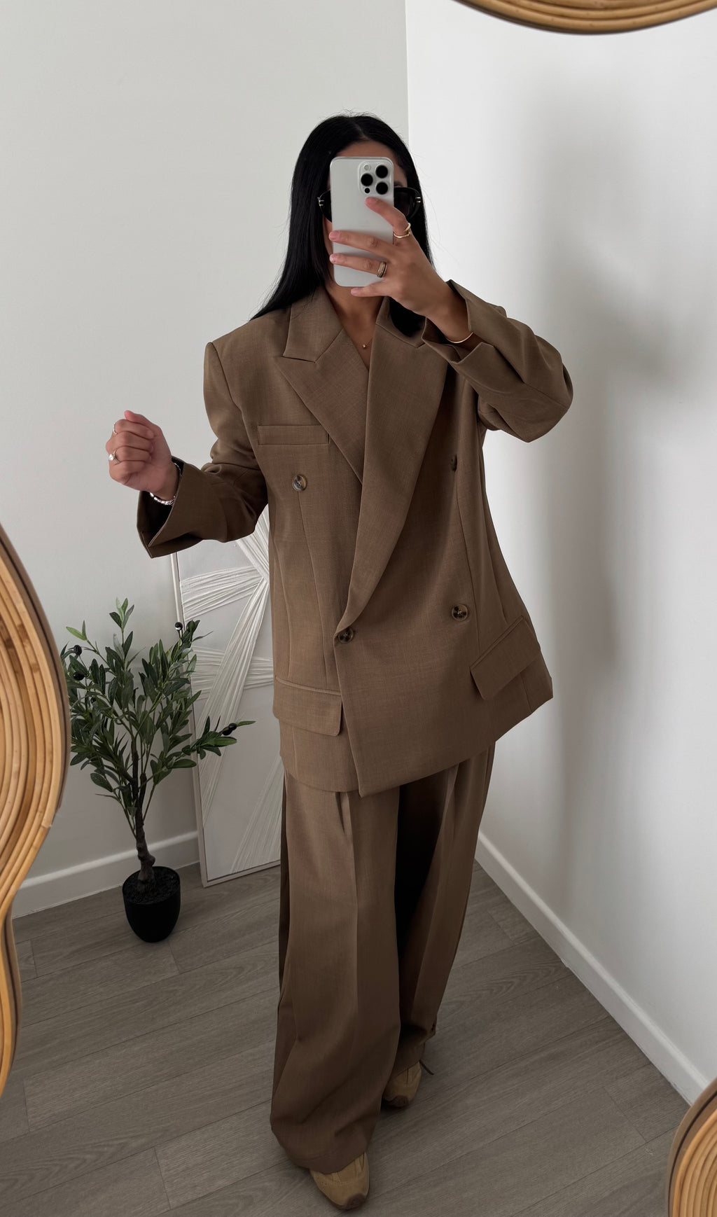 Blazer OVER camel