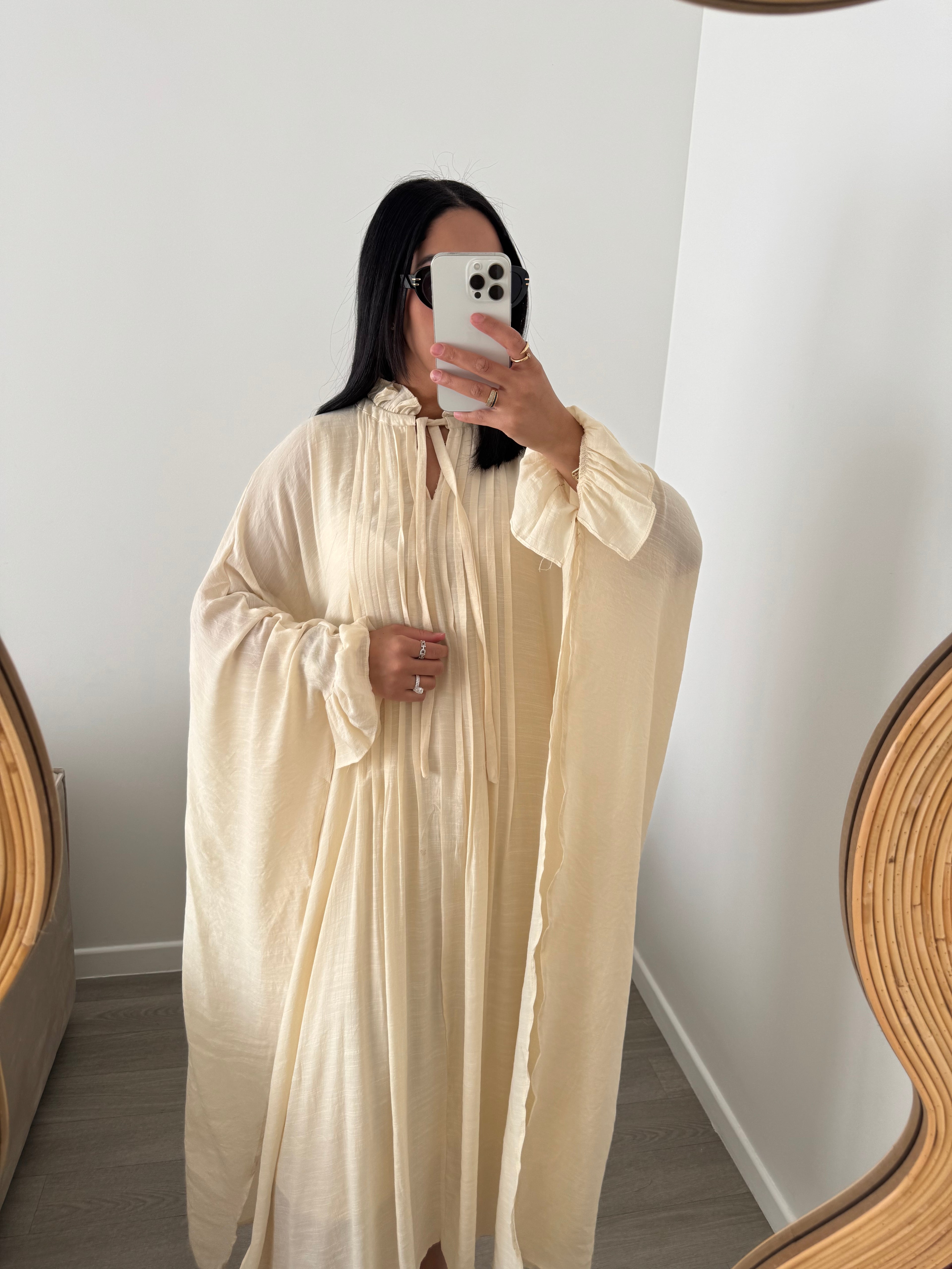 Robe ZINA crème