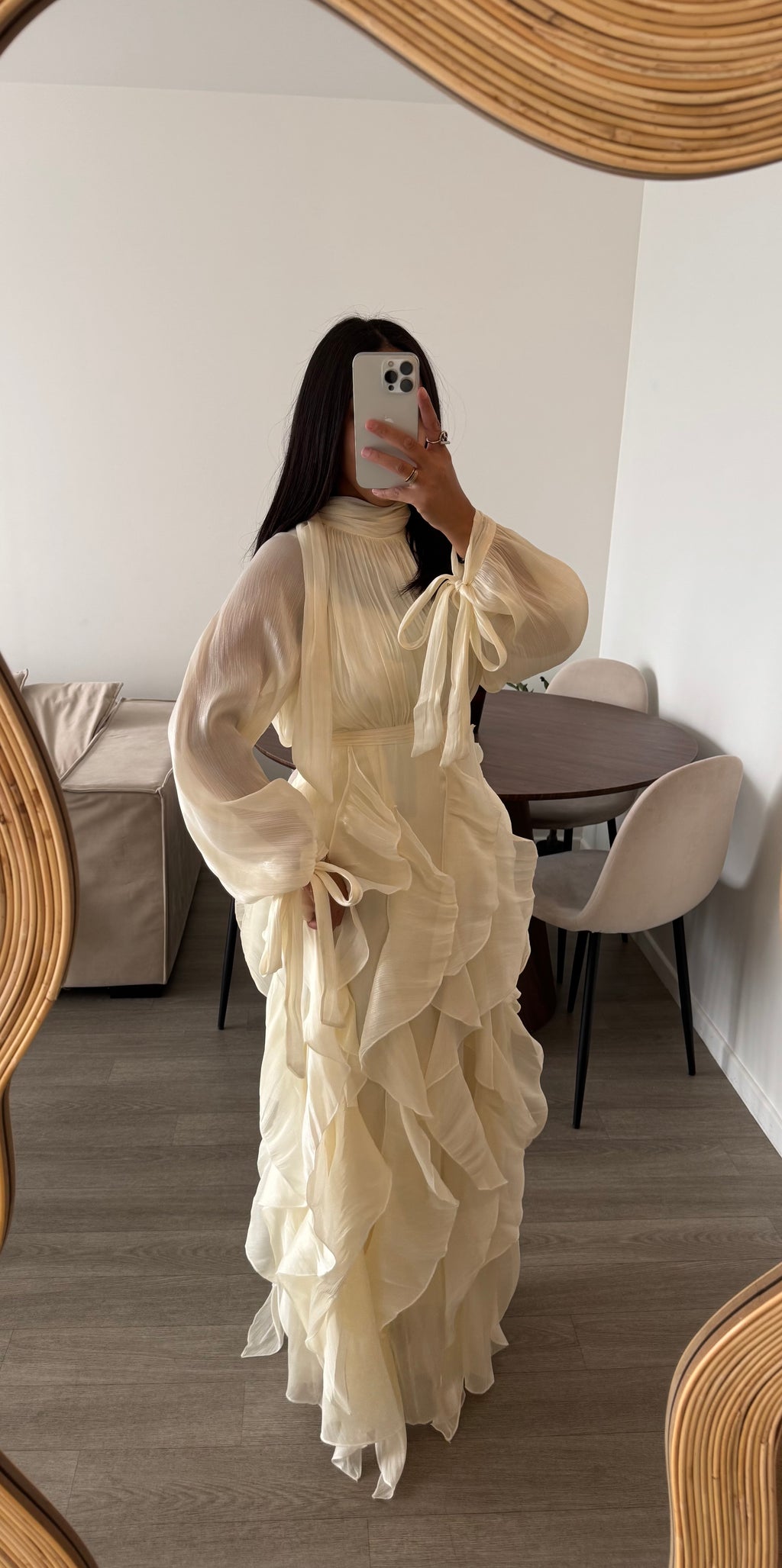 Robe ELSA crème