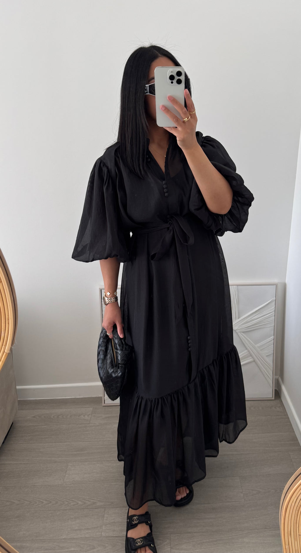 Robe MINA  noir