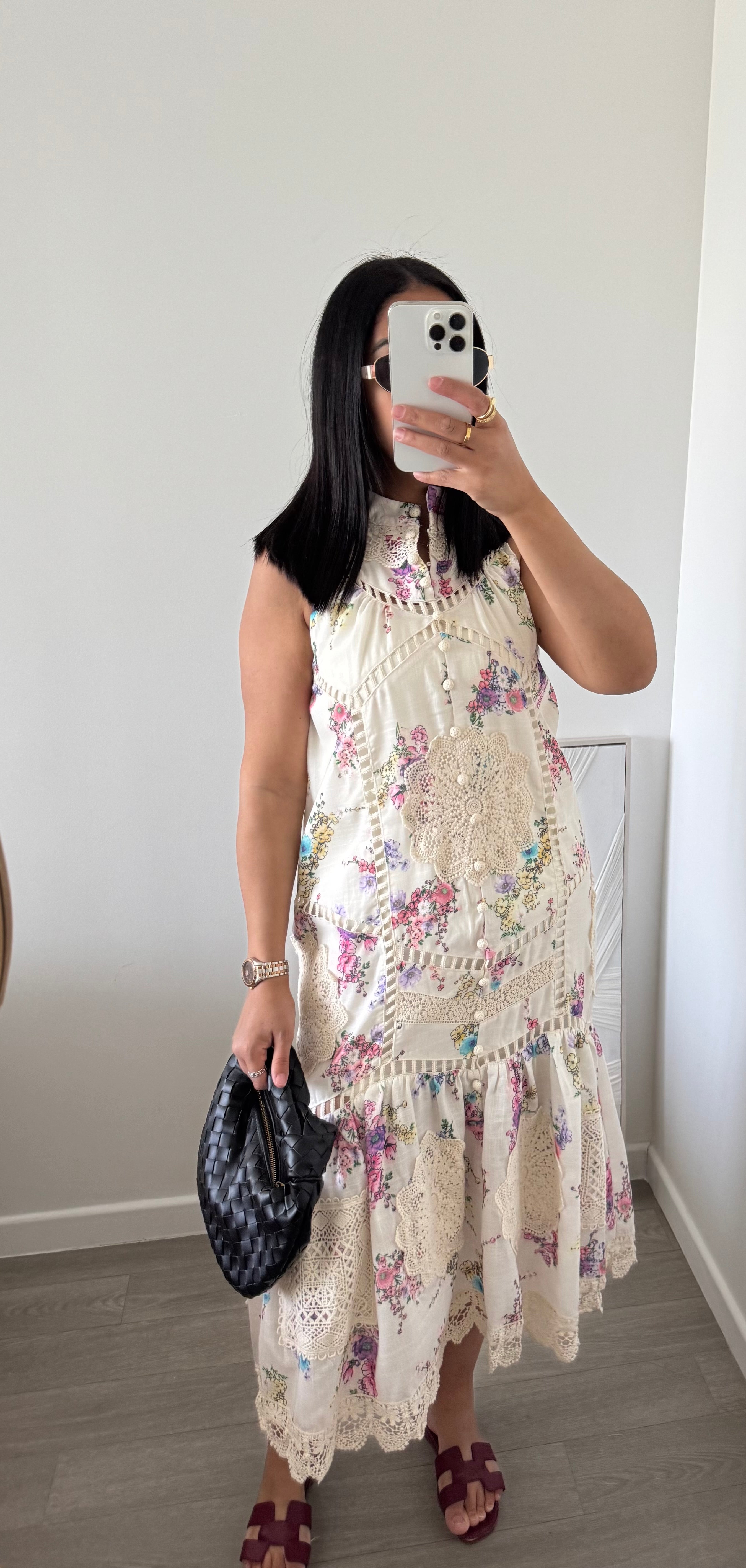 Robe Violette longue