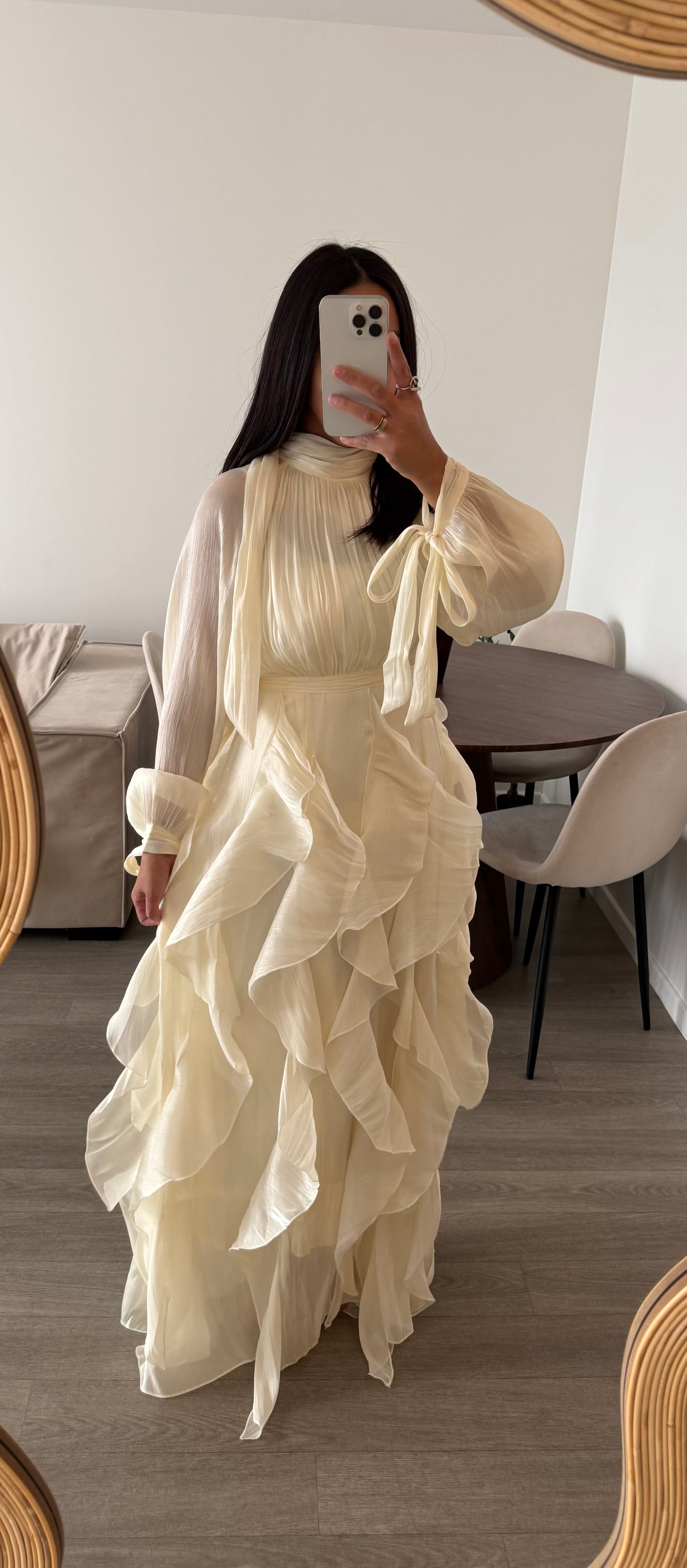 Robe ELSA crème