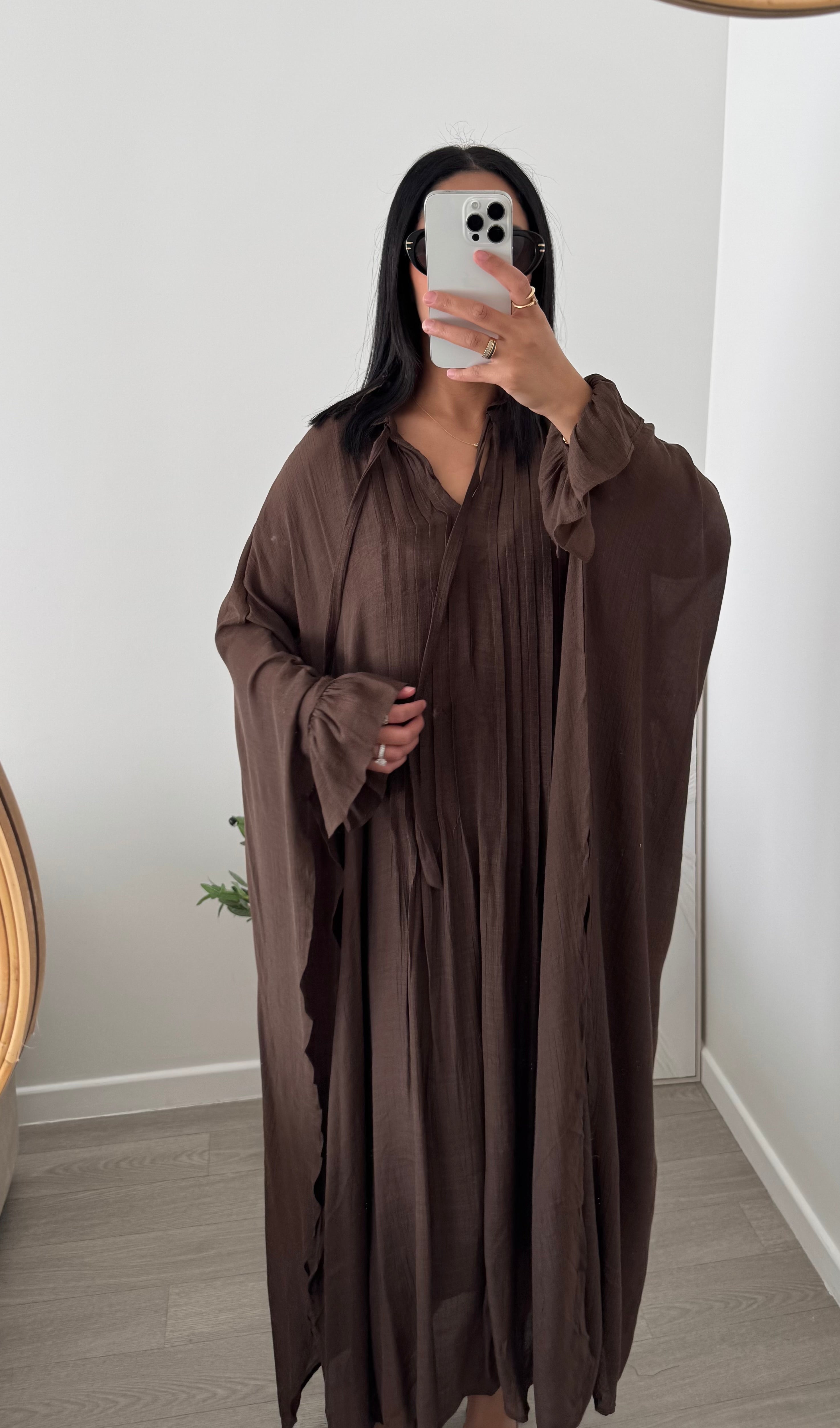 Robe ZINA marron