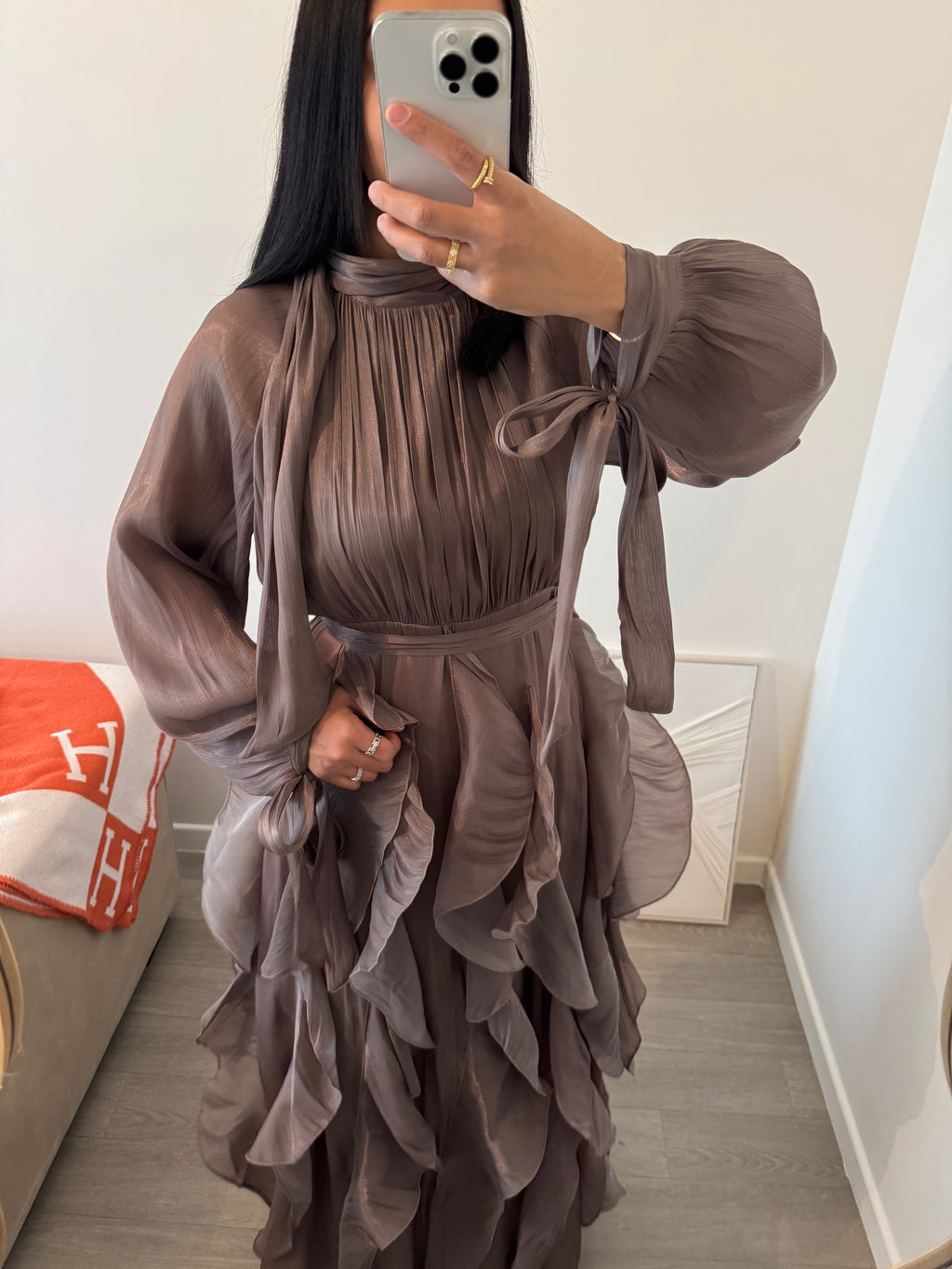 Robe ELSA taupe