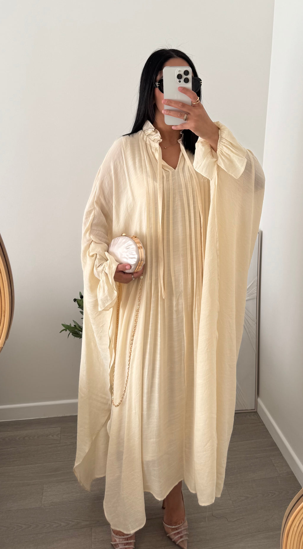 Robe ZINA crème