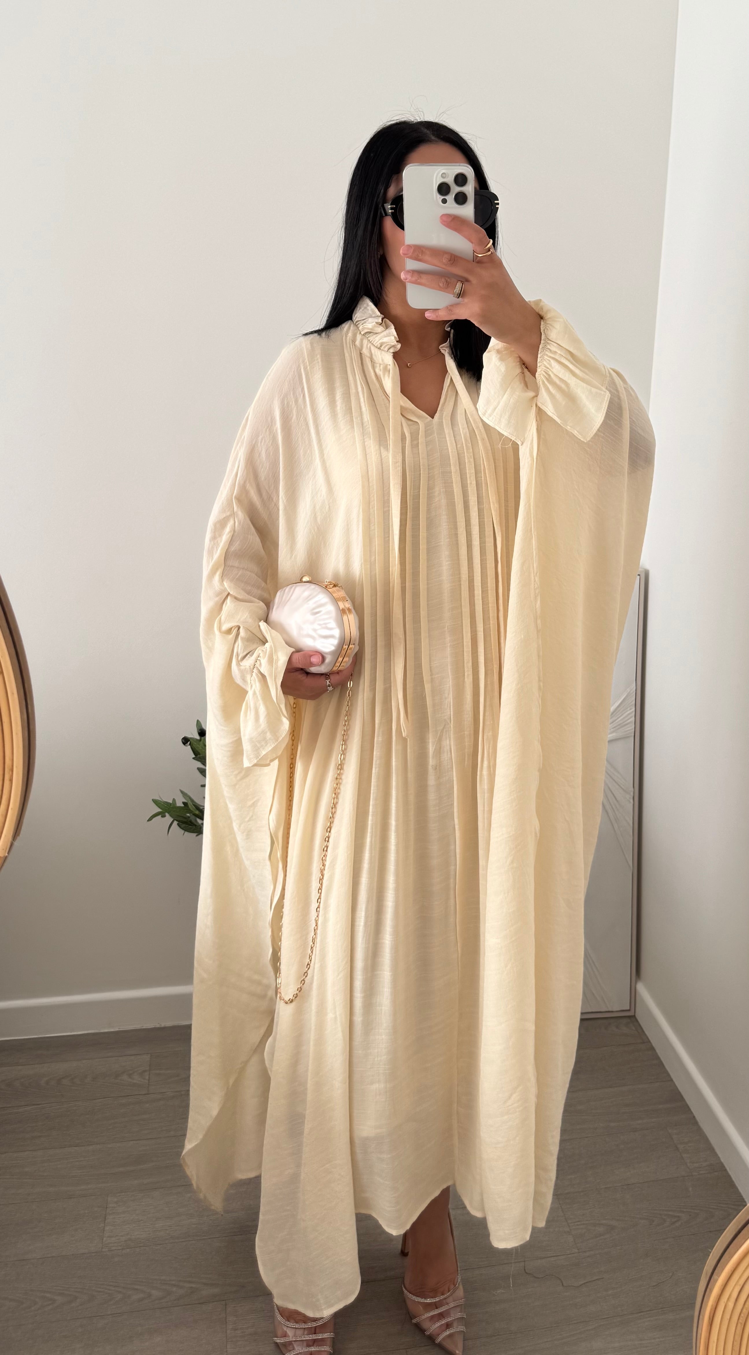 Robe ZINA crème