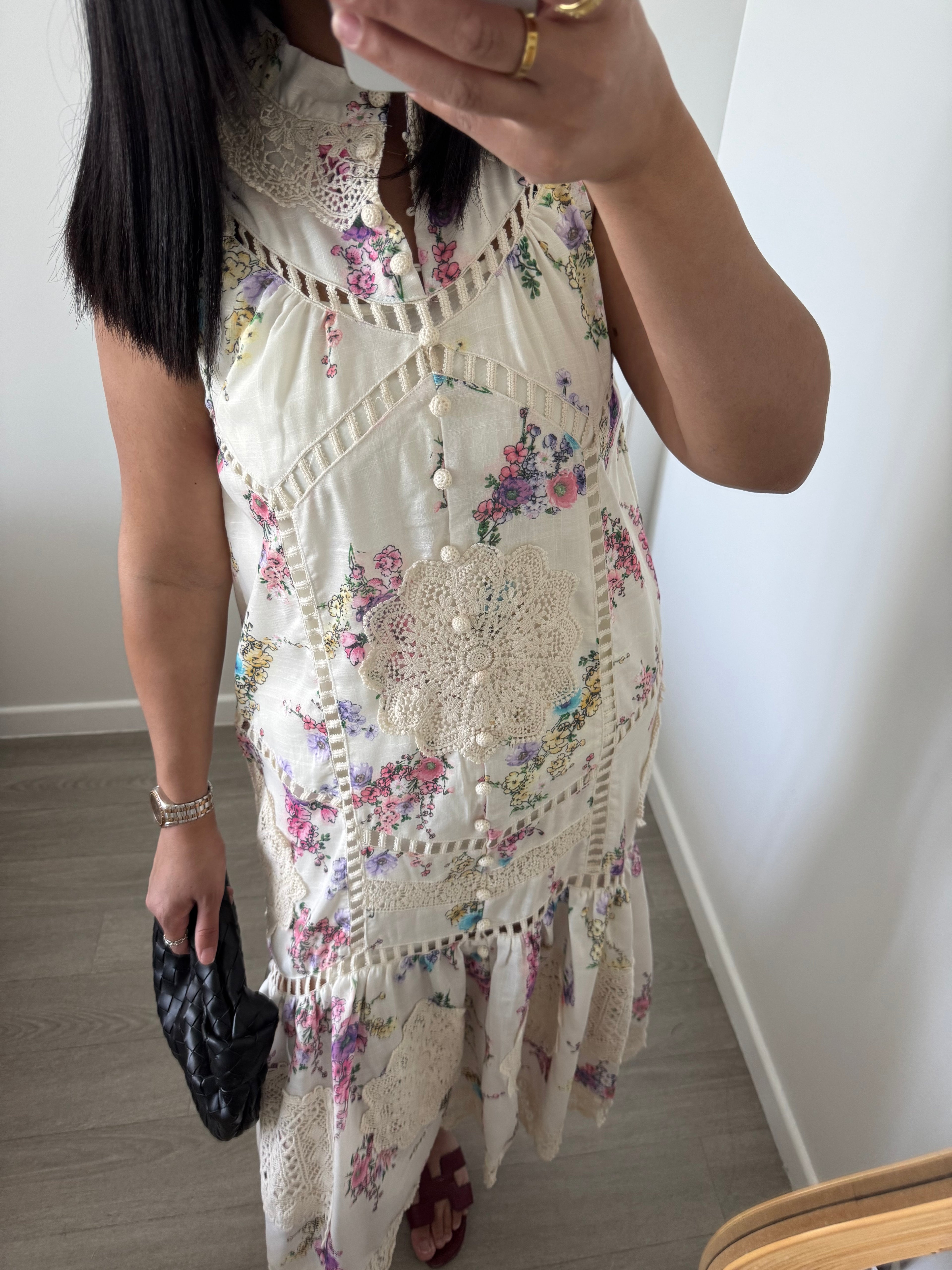 Robe Violette longue