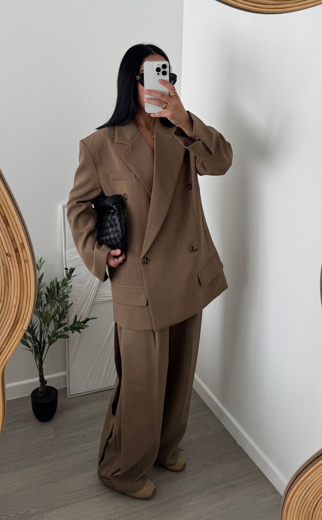Blazer OVER camel