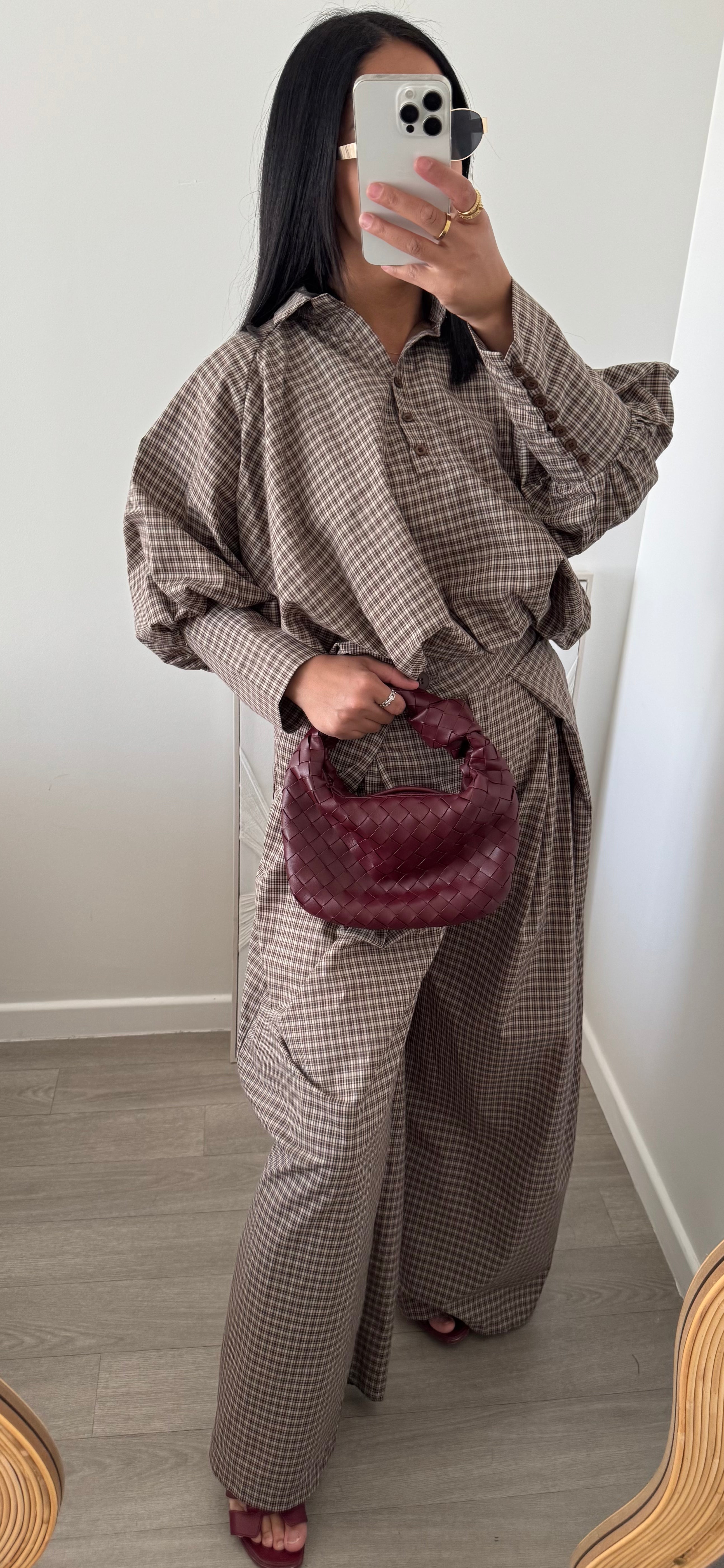 ensemble CARO marron