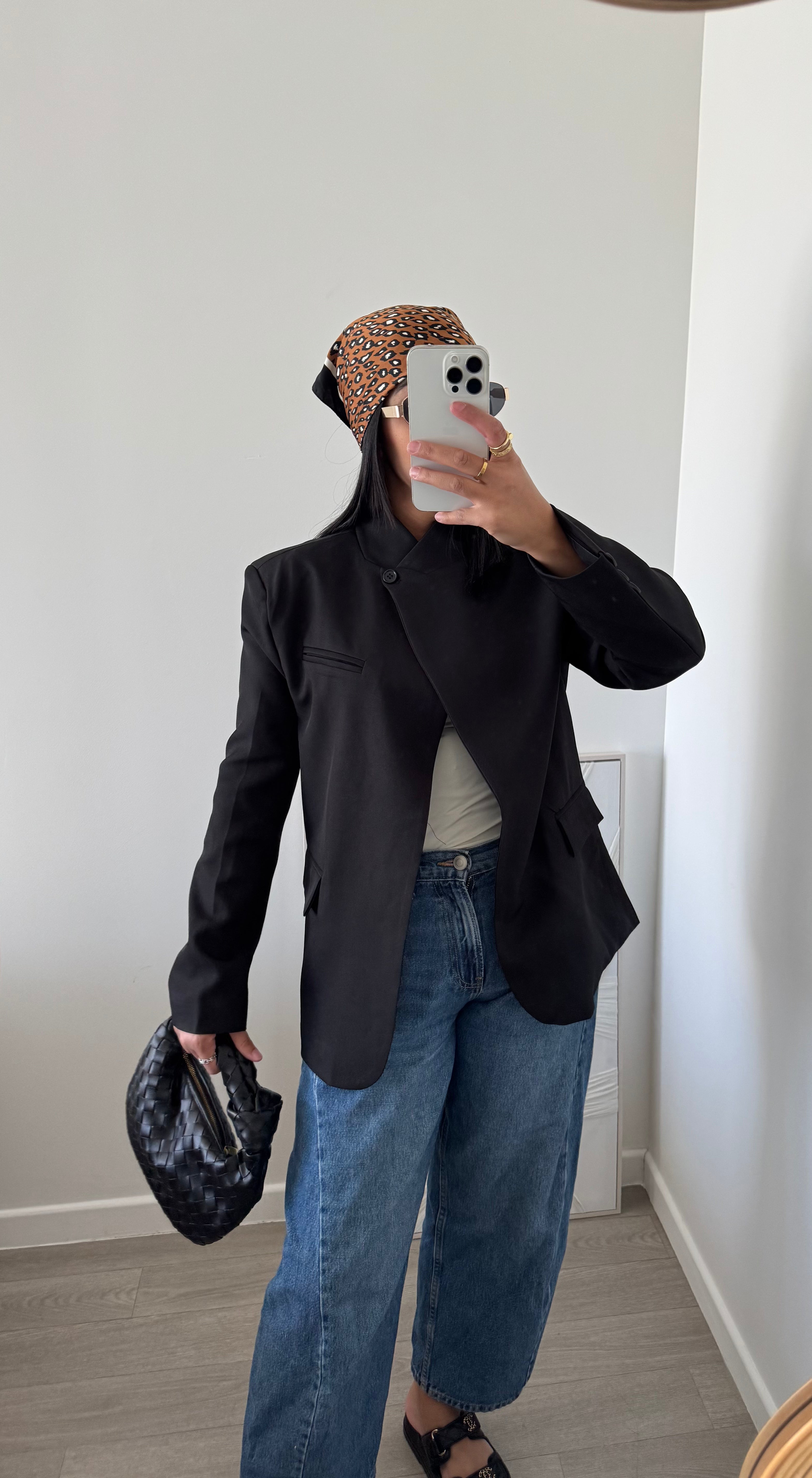 Blazer CROISÉ noir